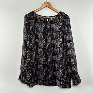 SOYA CONCEPT paisley blouse L